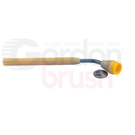 Gordon Brush 0.010 SD Nylon Bristle, SD Acetal Handle, Miniature Vacuum Brush, PK3 900488SD